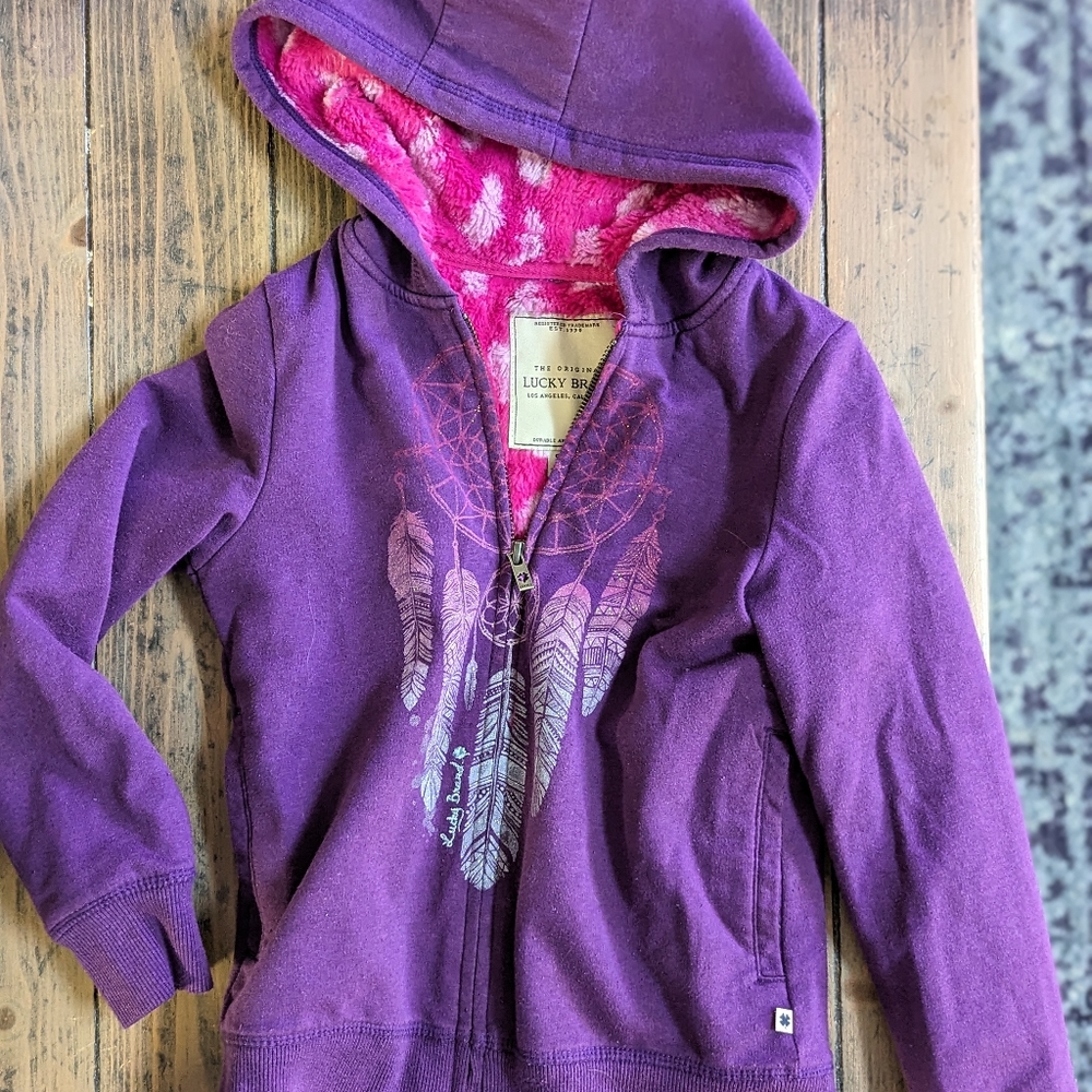 Lucky 7-8 girls hoodie